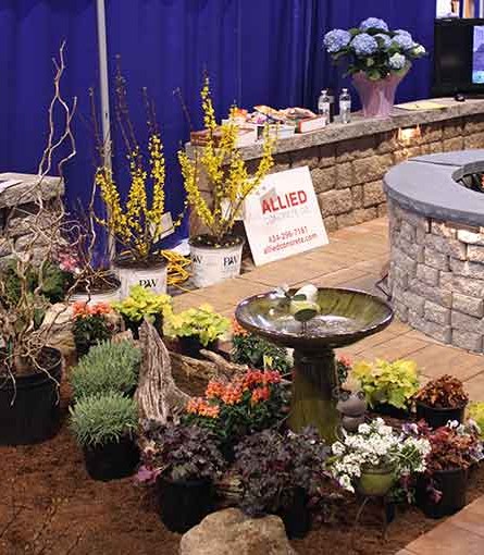 Part of Serenescapes's display at the 2015 Home and Garden Show at John Paul Jones Arena in Charlottesville, Va